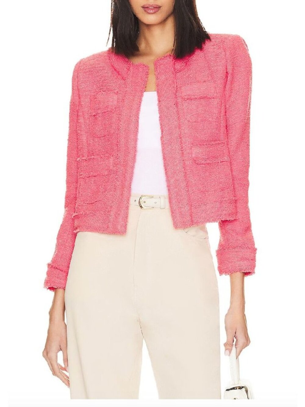 L'Agence Jacket Pink Size 6